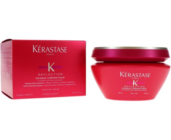 Маска для защиты цвета тонких окрашенных волос Kerastase Reflection Masque Chromatique Fine Hair, изображение 2