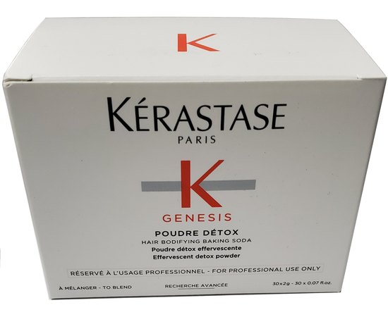 Kerastase Genesis Poudre Detox Очищаюча пудра для волосся і шкіри голови, 30 * 2 г, фото _ab__is.image_number.default