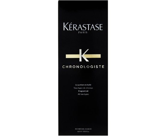 Парфюмированная вуаль для волос Kerastase Chronologiste Parfum Fragrant Oil, 120 ml, изображение 4