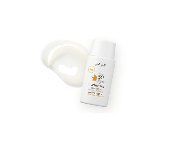 Сонцезахисний супер флюїд для обличчя Babe Laboratorios Super Fluid SPF 50, 50 ml, фото _ab__is.image_number.default
