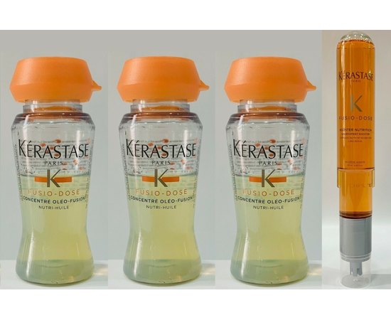 Уход для глубокого питания сухих волос Kerastase Fusio-Dose Concentre Oleo-Fusion Nutri-Huile, 10x12 ml, изображение 6
