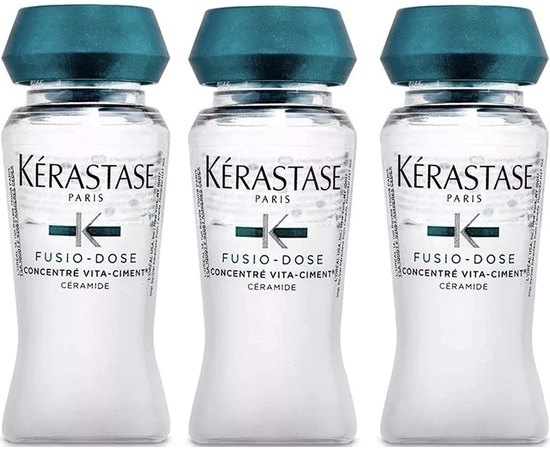Kerastase Fusio Dose Concentre Vita-Ciment Зміцнюючий концентрат для ослаблених волосся, 10х12 мл, фото _ab__is.image_number.default