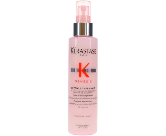 Kerastase Genesis Defense Thermique Blow Dry Fluid Флюїд-спрей для зміцнення схильних до випадання волосся, з термозахистом, 150 мл, фото 