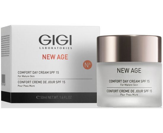 Крем-комфорт дневной SPF15 Gigi New Age Comfort Day Cream, 50 ml, изображение 2