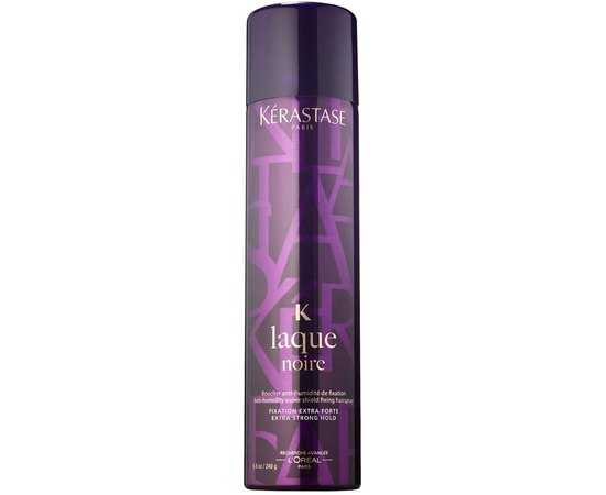 Лак для волос экстрасильной фиксации Kerastase Couture Styling Laque Noire, 300 ml, изображение 2
