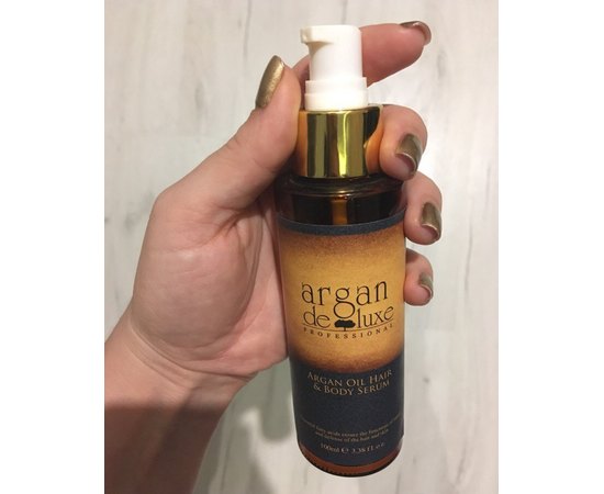 Масло аргановое для волос и тела Argan de Luxe, 100 ml, изображение 4