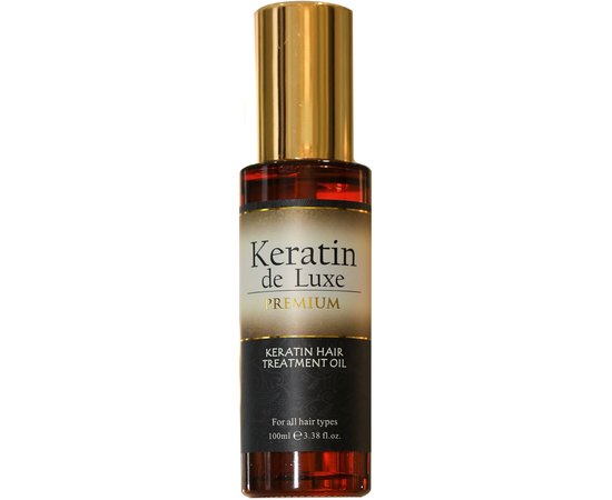 Keratin De Luxe Oil Масло з кератином для волосся, 100 мл, фото 