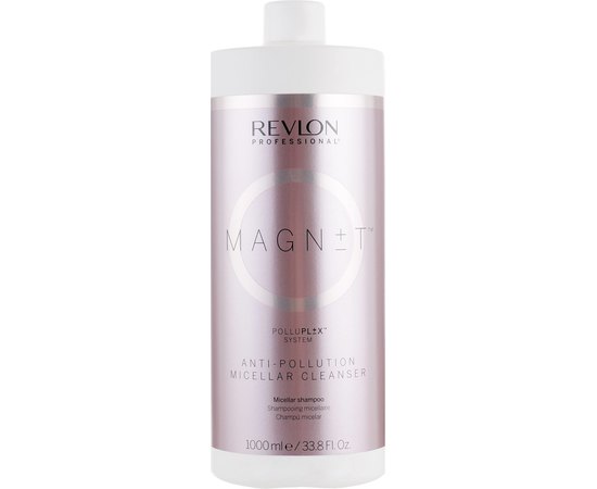 Мицеллярный шампунь для волос Revlon Professional Magnet Anti-Pollution Micellar Cleanser, изображение 2