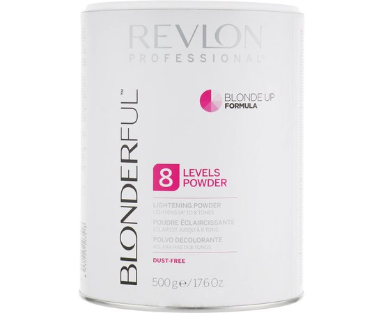 Revlon Professional Blonde Up Blonderful Lightening Powder Багатофункціональна осветляющая пудра (рівень 8), 500 г, фото 