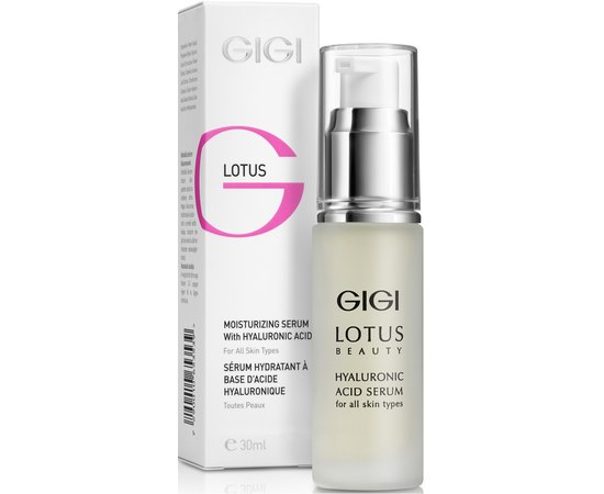 Серум с гиалуроновой кислотой Gigi Lotus Serum Hyaluronic Acid, 30 ml, изображение 2