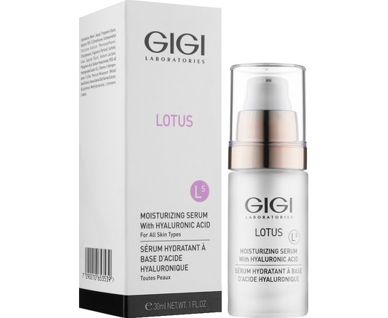 Серум с гиалуроновой кислотой Gigi Lotus Serum Hyaluronic Acid, 30 ml, изображение 4