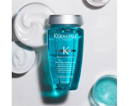 Kerastase Bain Vital Dermo Calm Shampoo Шампунь для чутливої шкіри голови, нормального і комбінованого волосся, фото _ab__is.image_number.default