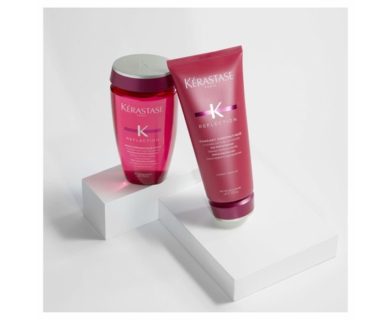 Шампунь для окрашенных и мелированных волос Kerastase Reflection Bain Chromatique Riche Shampoo, изображение 6