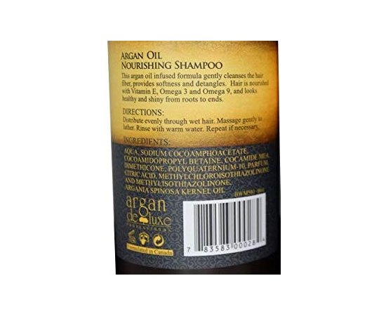 Шампунь питательный с маслом арганы Argan de Luxe Shampoo, изображение 7