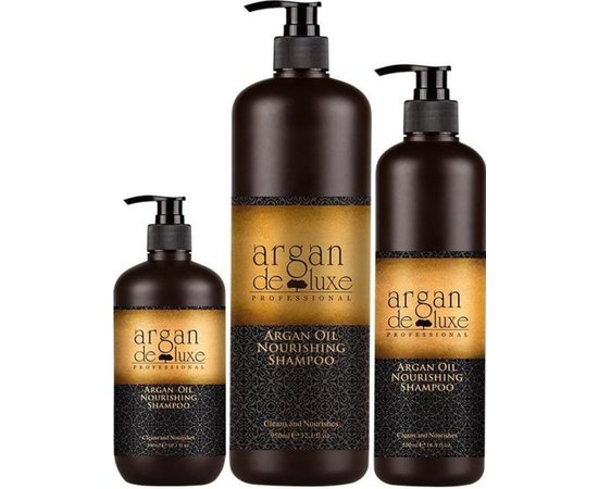 Шампунь питательный с маслом арганы Argan de Luxe Shampoo, изображение 4
