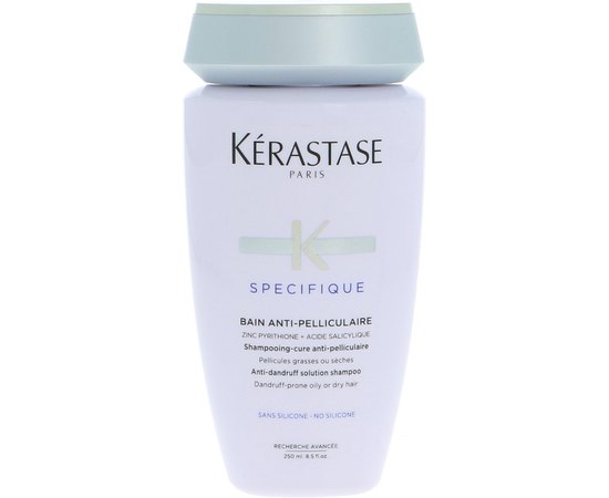 Шампунь против перхоти для всех типов волос Kerastase Specifique Bain Anti-Pelliculaire Shampoo, 250 ml