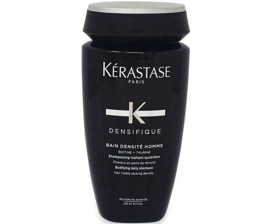 Kerastase Densifique Bain Densite Homme Shampoo Ущільнюючий шампунь-ванна для збільшення густоти для чоловіків, фото 