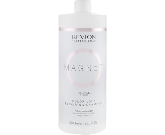 Восстанавливающий шампунь фиксирующий цвет Revlon Professional Magnet Color Lock Repairing Shampoo, 1000 ml