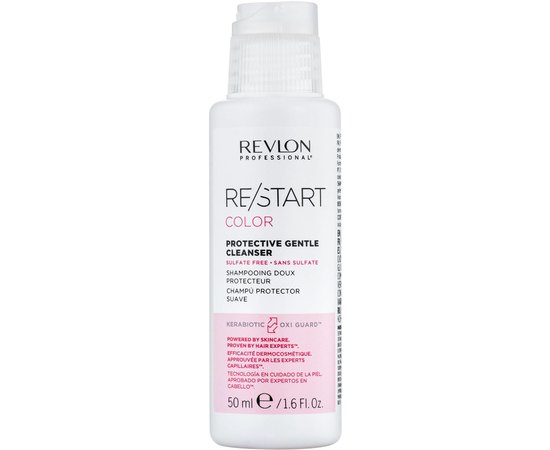 Безсульфатный шампунь для окрашенных волос Revlon Professional Restart Color Gentle Cleanser Shampoo
