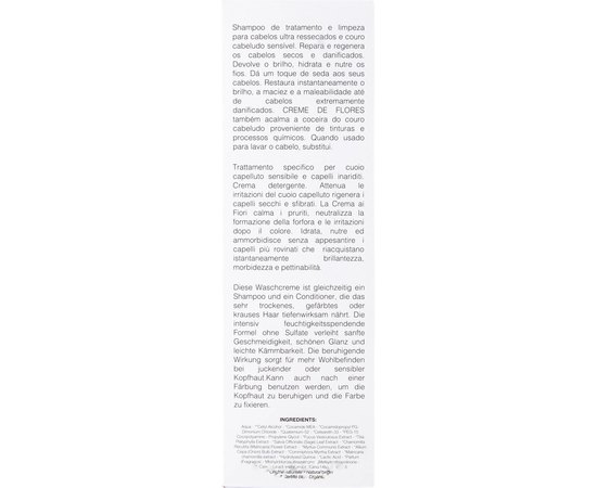 Цветочный крем-шампунь для волос Leonor Greyl Creme Aux Fleurs, 200 ml, изображение 3