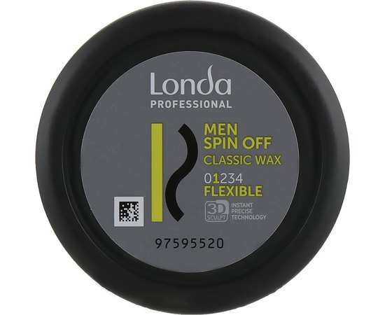 Londa Professional Men Wax Spin Off Класичний віск для волосся нормальної фіксації, 75 мл, фото _ab__is.image_number.default