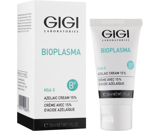 Крем с азелаиновой кислотой Gigi Bioplasma Azelaic Cream, 30 ml, изображение 2
