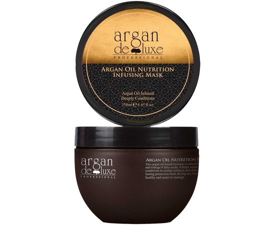 Маска питательная с маслом арганы Argan de Luxe, 500 ml, изображение 2