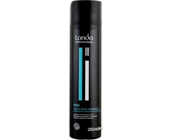 Мужской шампунь для волос и тела Londa Professional Men Hair and Body Shampoo, 250 ml