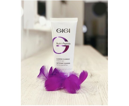 Очищающий гель Gigi Nutri Peptide Clearing Cleanser, 200 ml, изображение 3