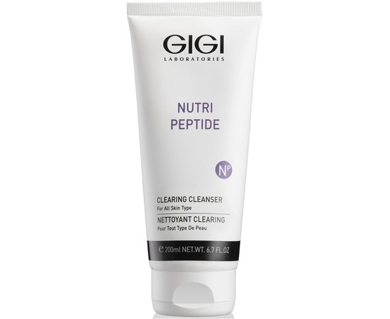 Gigi Nutri Peptide Clearing Cleanser Очищуючий гель, 200 мл, фото 
