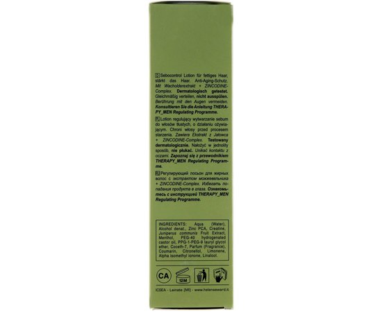 Регулирующий лосьон для жирных волос Helen Seward Regulating Lotion Men, 125 ml, изображение 4