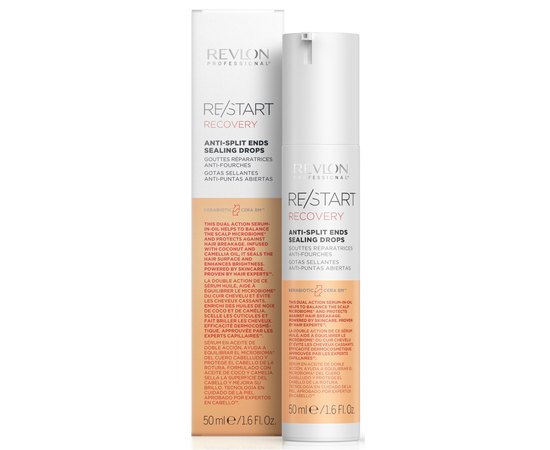 Сыворотка для восстановления волос Revlon Professional Restart Recovery Sealing Drops, 50 ml