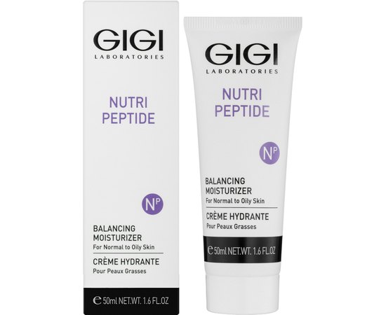 Gigi Nutri Peptide Balancing Moisturizer Зволожувач для комбінованої і жирної шкіри, 50 мл, фото _ab__is.image_number.default