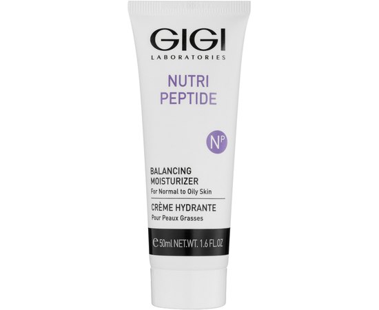 Увлажнитель для комбинированной и жирной кожи Gigi Nutri Peptide Balancing Moisturizer, 50 ml