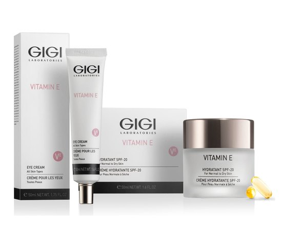 Gigi Vitamin E Moisturizer for oil skin SPF17 Зволожувач для жирної і нормальної шкіри, 50 мл, фото _ab__is.image_number.default