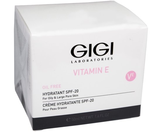 Gigi Vitamin E Moisturizer for oil skin SPF17 Зволожувач для жирної і нормальної шкіри, 50 мл, фото 