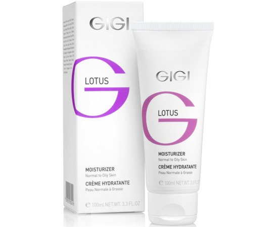Увлажнитель для жирной кожи Gigi Lotus Moisturizer For Oily Skin, 100 ml, изображение 3