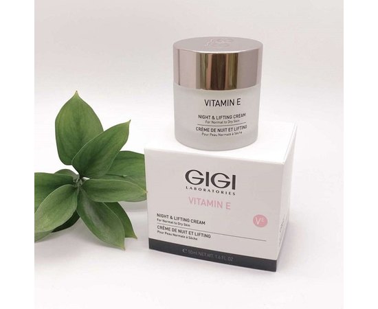 Увлажнитель крем для нормальной и сухой кожи SPF20 Gigi Vitamin E Moisturizer for dry skin, 50 ml, изображение 4