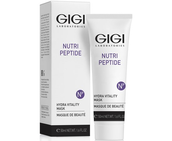 Увлажняющая маска энергонасыщающая Gigi Nutri Peptide Hydra Vitality Mask, 50 ml, изображение 2