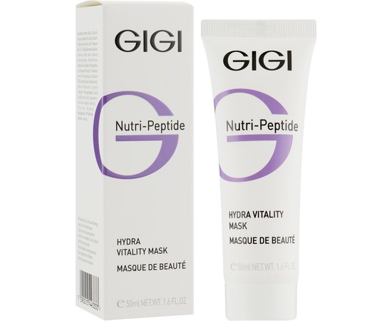 Увлажняющая маска энергонасыщающая Gigi Nutri Peptide Hydra Vitality Mask, 50 ml, изображение 4