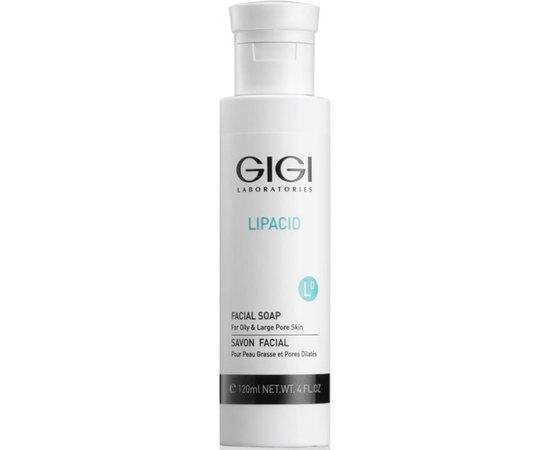 Gigi Lipacid Facial Soap Рідке мило для обличчя, 120 мл, фото 