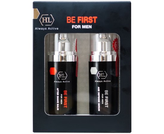 Набор косметики Holy Land Be First After-Shave Balm+Skin Smoother, 2x50 ml, изображение 2