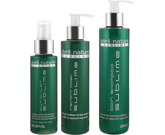 Набор восстанавливающих средств для волос Abril Et Nature Sublime Kit, изображение 2