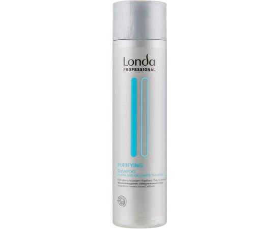 Очищающий шампунь для жирных волос Londa Professional Scalp Purifying Shampoo, 250 ml