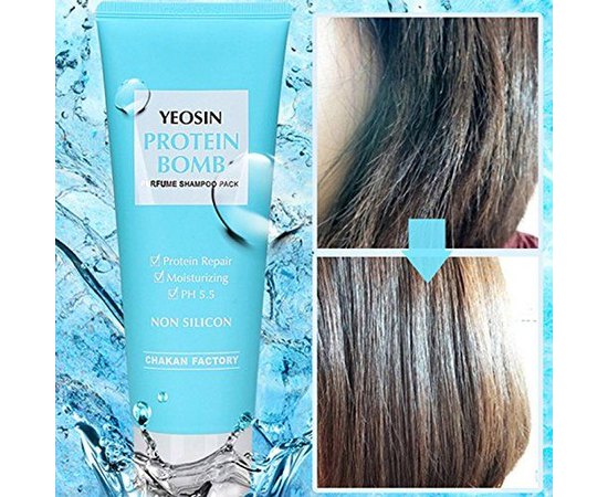 Шампунь-маска Протеїнова бомба Chakan Factory Protein Bomb Perfume Shampoo Pack, 200 ml, фото _ab__is.image_number.default