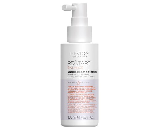 Спрей против выпадения Revlon Professional Restart Balance Anti-Hair Loss Direct Spray, 100 ml, изображение 2