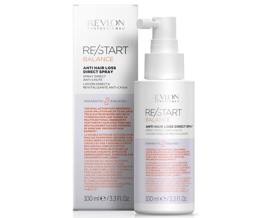 Спрей против выпадения Revlon Professional Restart Balance Anti-Hair Loss Direct Spray, 100 ml