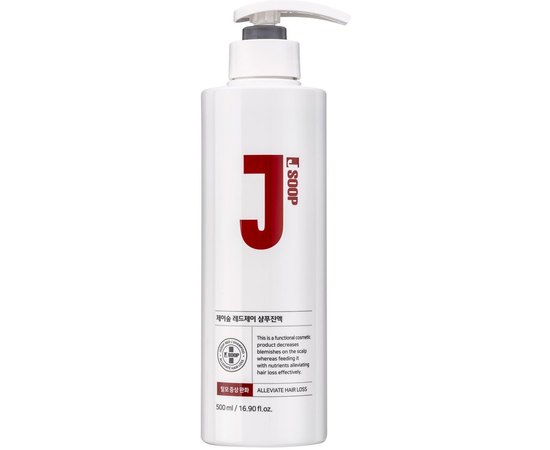 Стимулирующий шампунь от выпадения JSoop Red J Shampoo, 500 ml