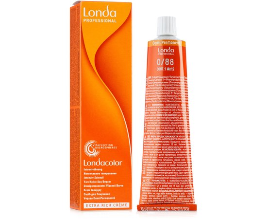 Тонирующая краска для волос Londa Professional Demi-Permanent Londacolor Amonia-Free Color, 60 ml