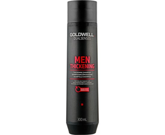 Goldwell DualSenses For Men Thickening Shampoo Зміцнюючий шампунь для чоловіків, 300 мл, фото 